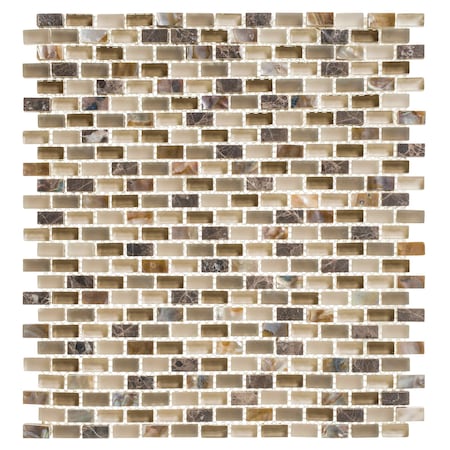 Andova Tiles SAMPLE Tino 038 x 075 Natural Stone Mosaic Wall  Floor Tile SAM-ANDTIN114